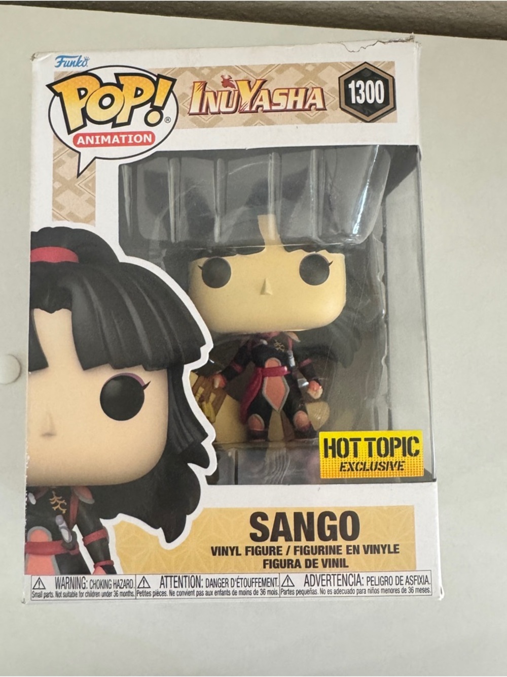 Funko Pop! Animation Inuyasha Sango Vinyl Figure - Hot Topic 1300